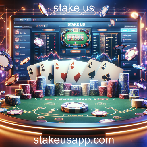 Explore o Mundo do Poker no Stake Us